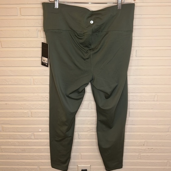 90 Degree Dark Forest Fleece Lined Nimbus Leggings, Women’s Plus Size 1x - Picture 6 of 7